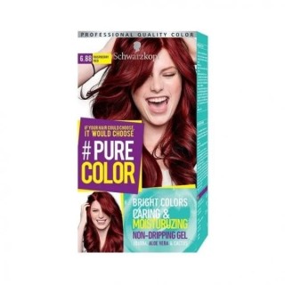 Фарба для волосся Schwarzkopf Pure Color /6.88/ Малиновий червоний
