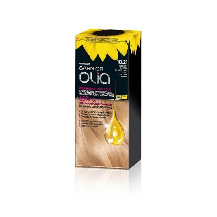 Garnier Olia Farba do włosów /10.21/ Perłowy Bardzo Jasny Blond