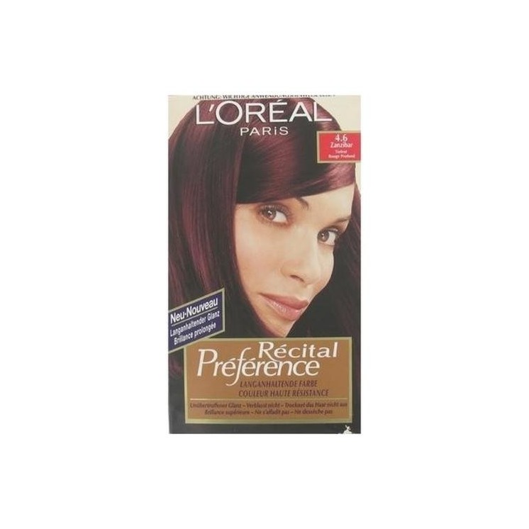 L'oreal Recital Preference Farba do włosów /4.6/ Zanzibar