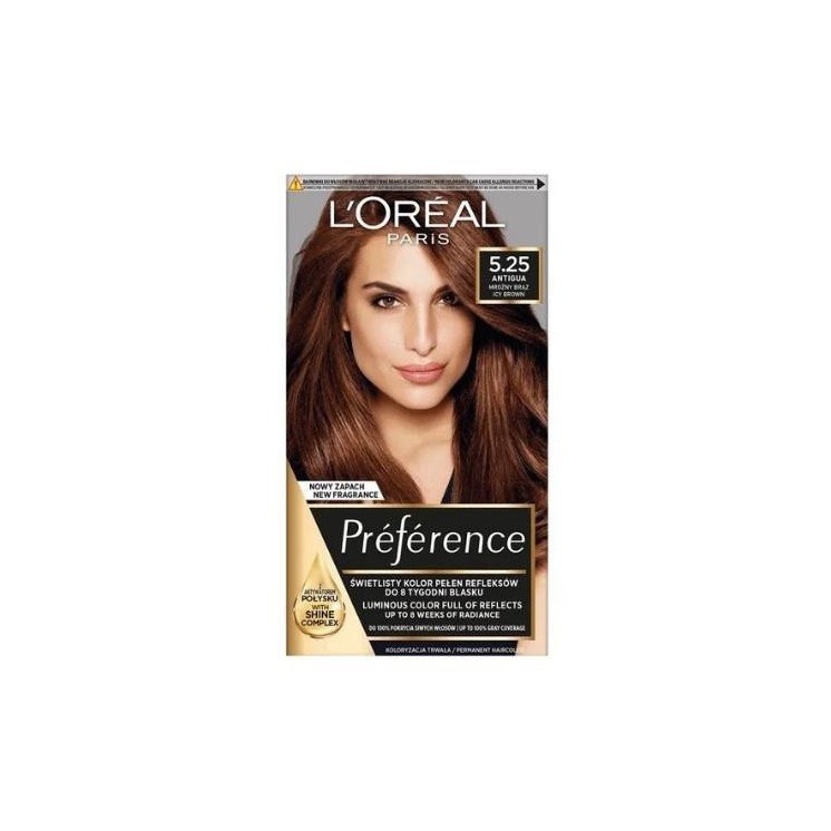 L'oreal Preference Farba do włosów /5.25/ Mroźny Brąz