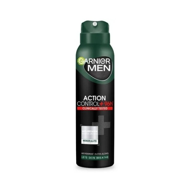 Garnier Men Dezodorant w spray'u Action Control 96h 150 ml