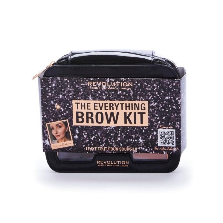 Makeup Revolution Zestaw Prezentowy The Everything Brow Kit