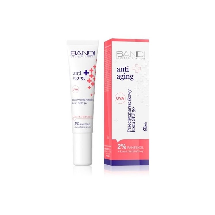 Bandi Medical Expert Anti Aging przeciwzmarszczkowy Krem do twarzy SPF50 14 ml