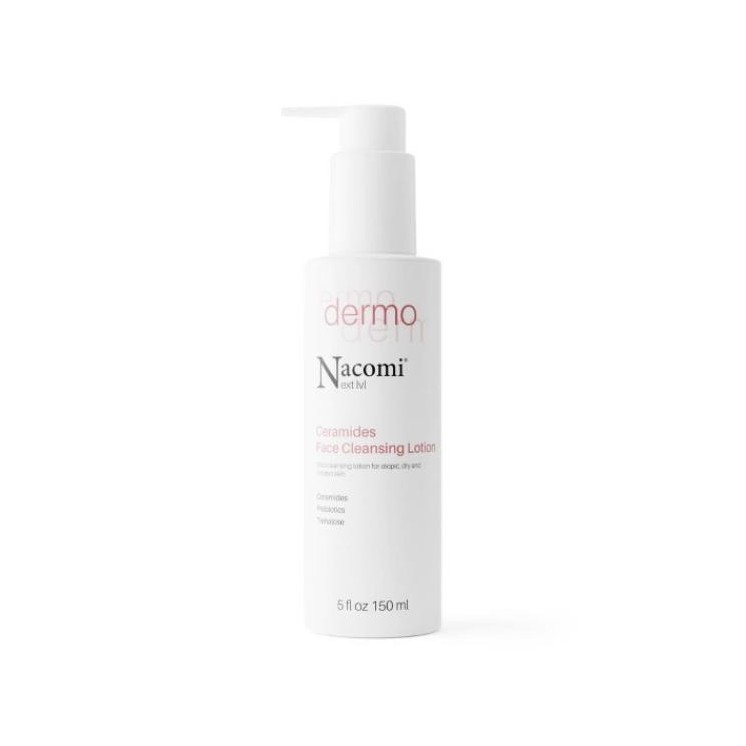 Nacomi Next Level Dermo łagodna Emulsja oczyszczająca do cery atopowej, suchej i podrażnionej 150 ml
