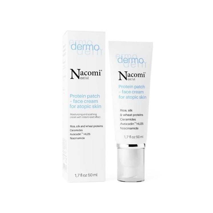 Nacomi Next Level Dermo Proteinowy Plaster Krem do skóry atopowej 50 ml