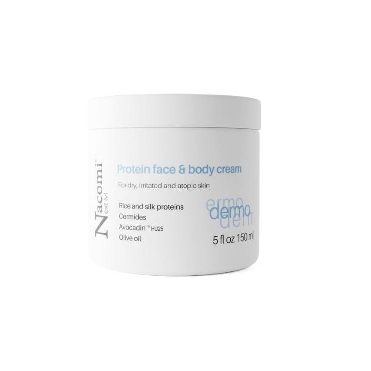 Nacomi Next Level Dermo Protein Gezichts- en Lichaamscreme 150 ml