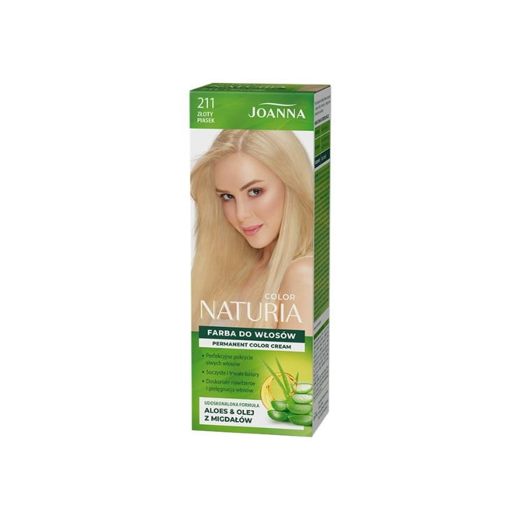 Joanna Naturia Color Farba do włosów /211/ Złoty piasek