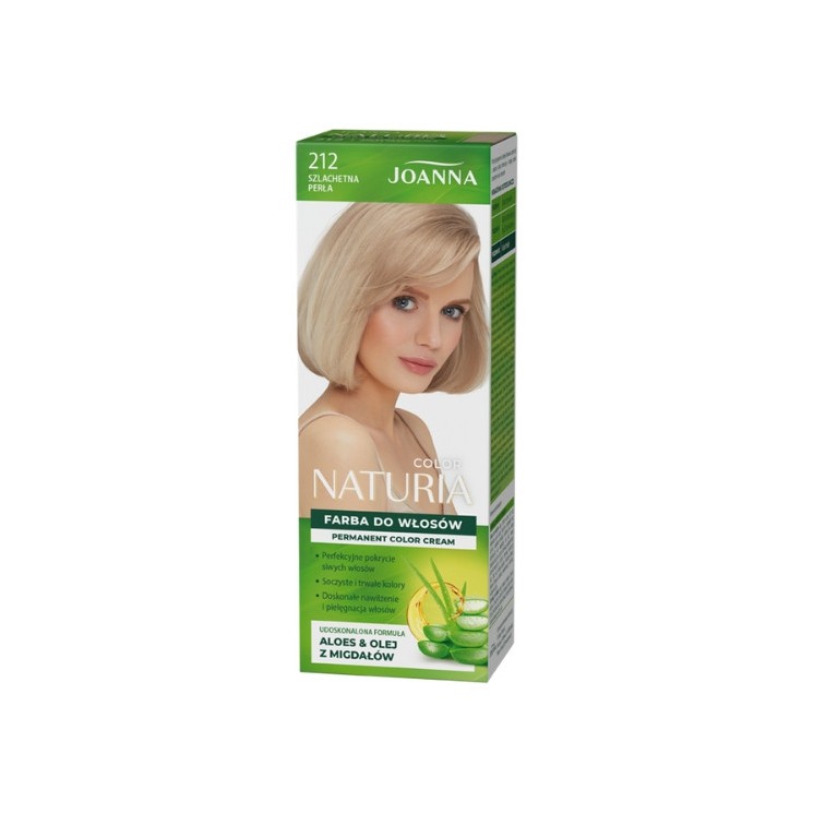 Joanna Naturia Color Farba do włosów /212/ Szlachetna perła