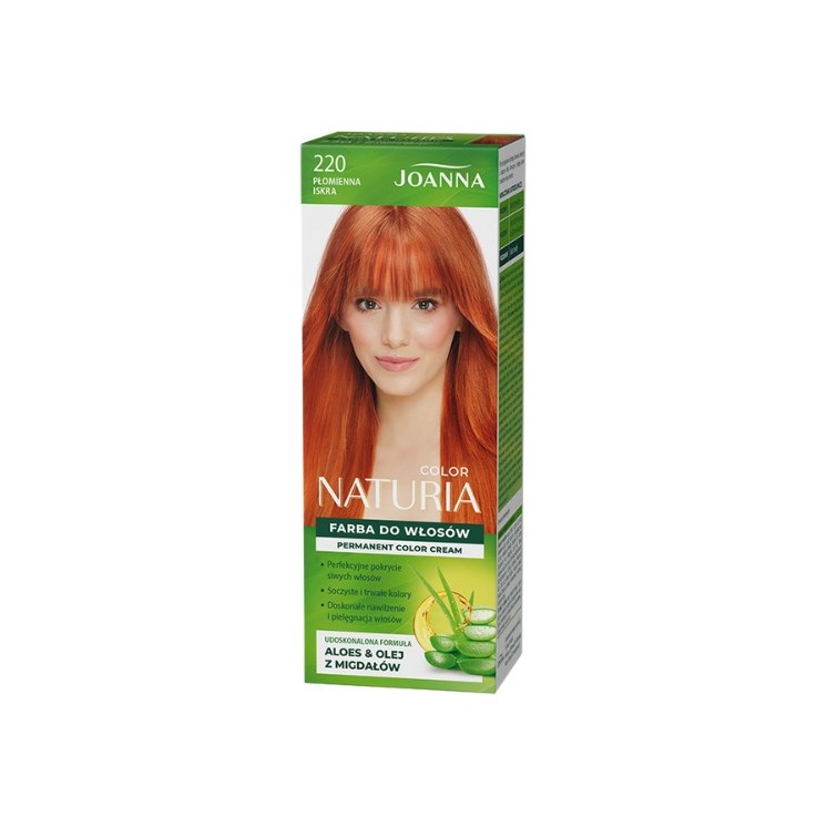 Joanna Naturia Color Farba do włosów /220/ Płomienna iskra