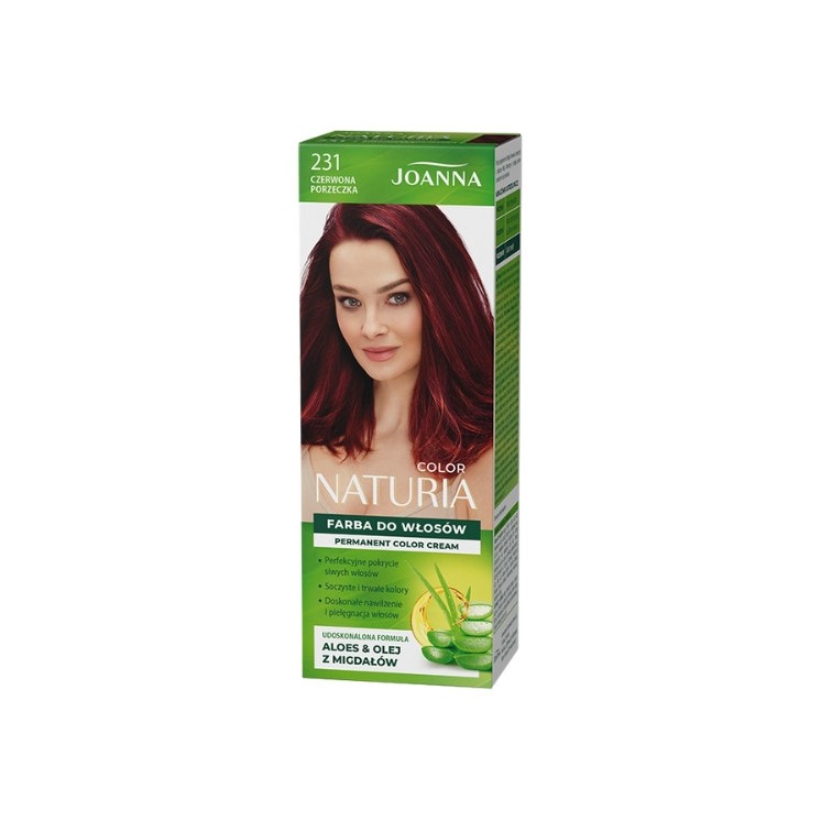 Joanna Naturia Color Farba do włosów /231/ Czerwona porzeczka