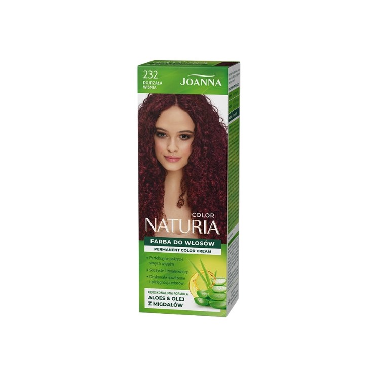 Joanna Naturia Color Farba do włosów /232/ Dojrzała wiśnia