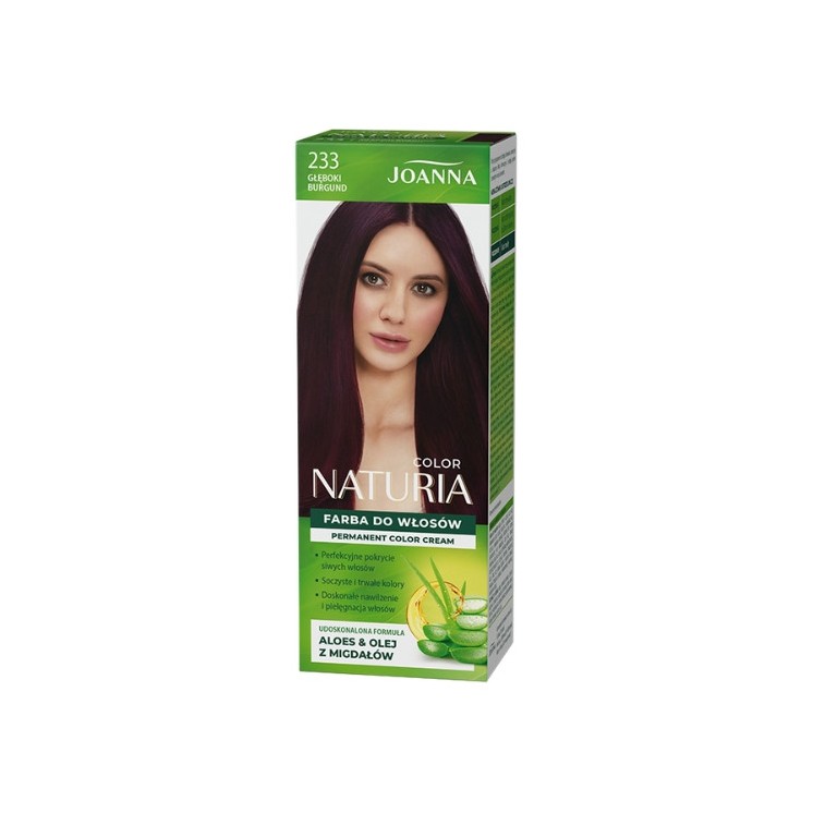 Joanna Naturia Color Farba do włosów /233/ Głęboki burgund