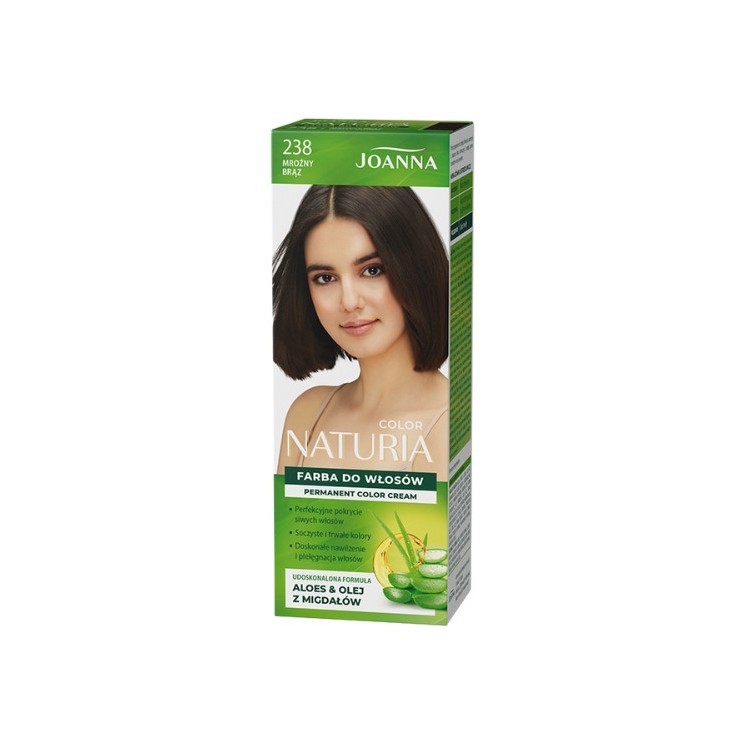 Joanna Naturia Color Farba do włosów /238/ Mroźny brąz