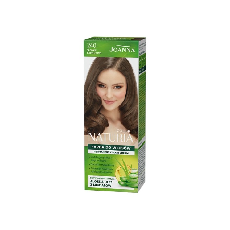 Joanna Naturia Color Farba do włosów /240/ Słodkie cappucino