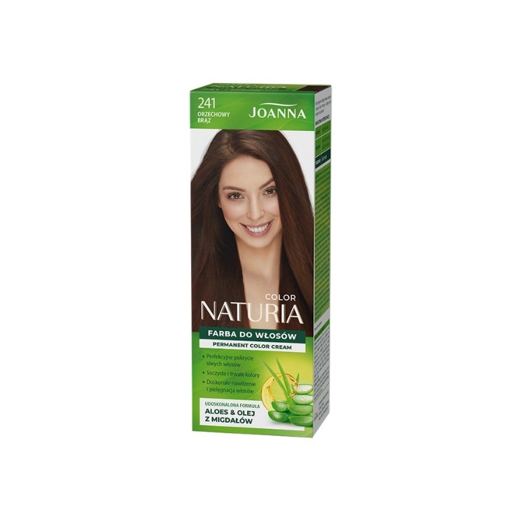 Joanna Naturia Color Farba do włosów /241/ Orzechowy brąz