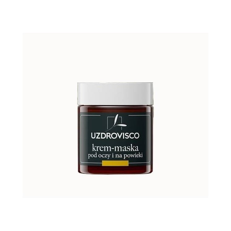 Uzdrovisco Krem-maska pod oczy i na powieki regenerujący Świetlik naparowy 25 ml