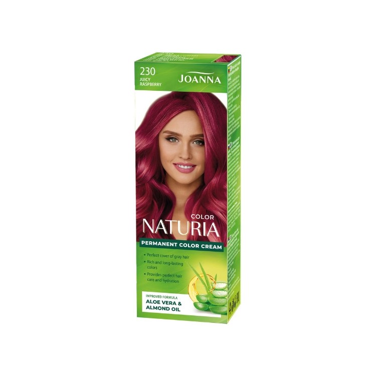 Joanna Naturia Color Farba do włosów /230/ Soczysta malina