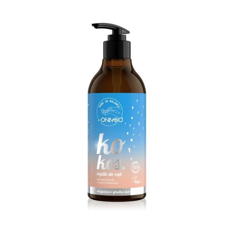 ONLYBIO Hand in Balance Mydło do rąk Kokos 500 ml