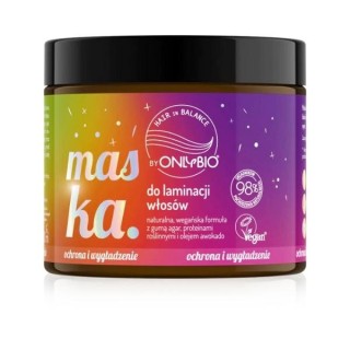 ONLYBIO Hair in Balance Masker voor haarlaminering 200 ml ONLYBIO Hair in Balance Masker voor haarlaminering 200 ml