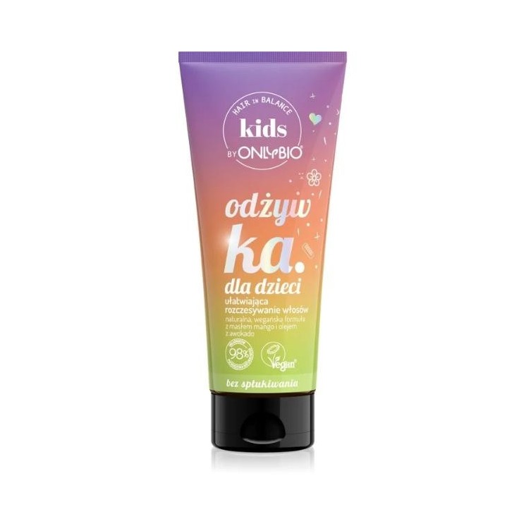 ONLYBIO Hair in Balance Kids Leave-in conditioner for easy combing 200 ml