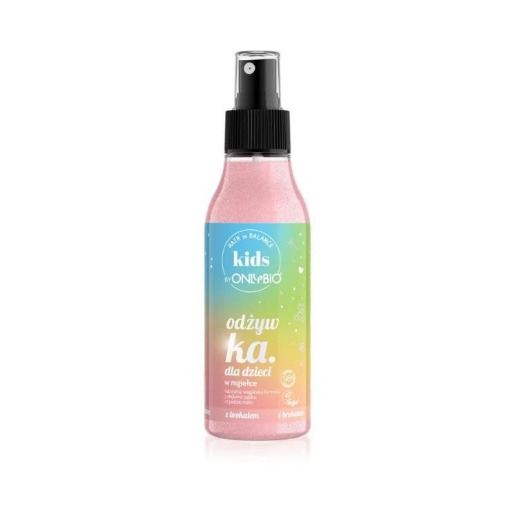 ONLYBIO Hair in Balance Kids Odżywka dla dzieci w mgiełce z brokatem 150 ml