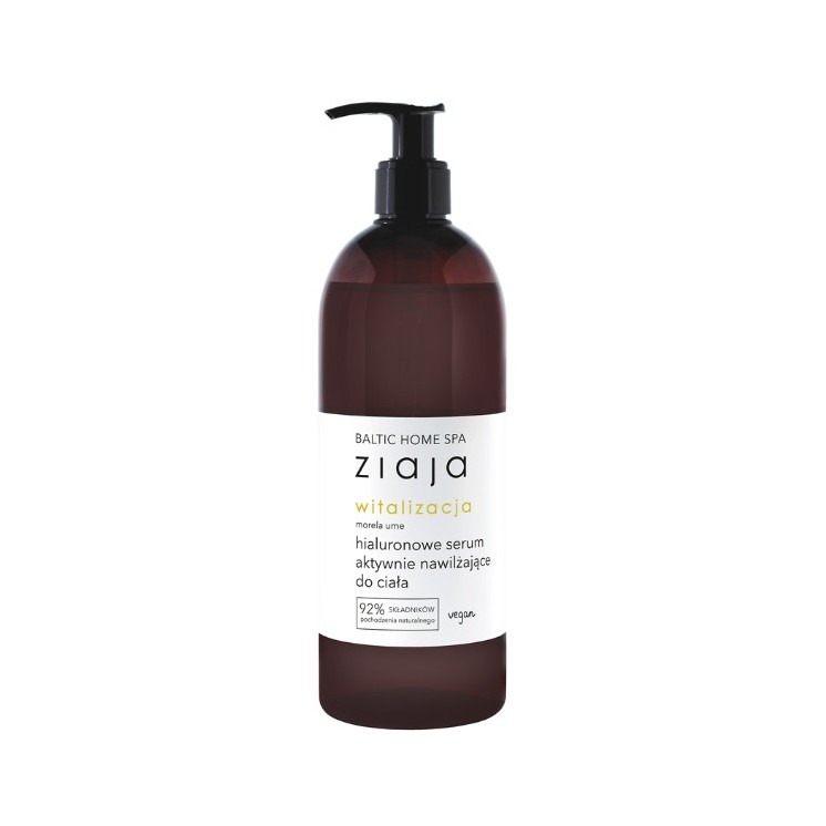 Ziaja Baltic Home Spa Witalizacja hialuronowe Serum aktywnie nawilżające do ciała 400 ml