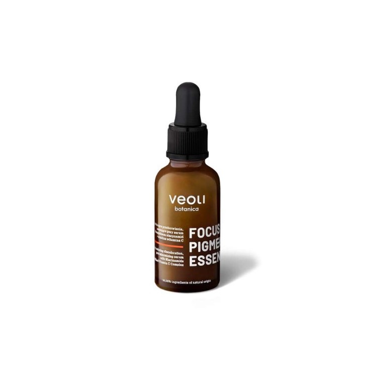 Veoli Botanica Focus Pigmentation Essence intensywnie redukujące przebarwienia i zwężające pory Serum Niacynamid & Witamina C 30