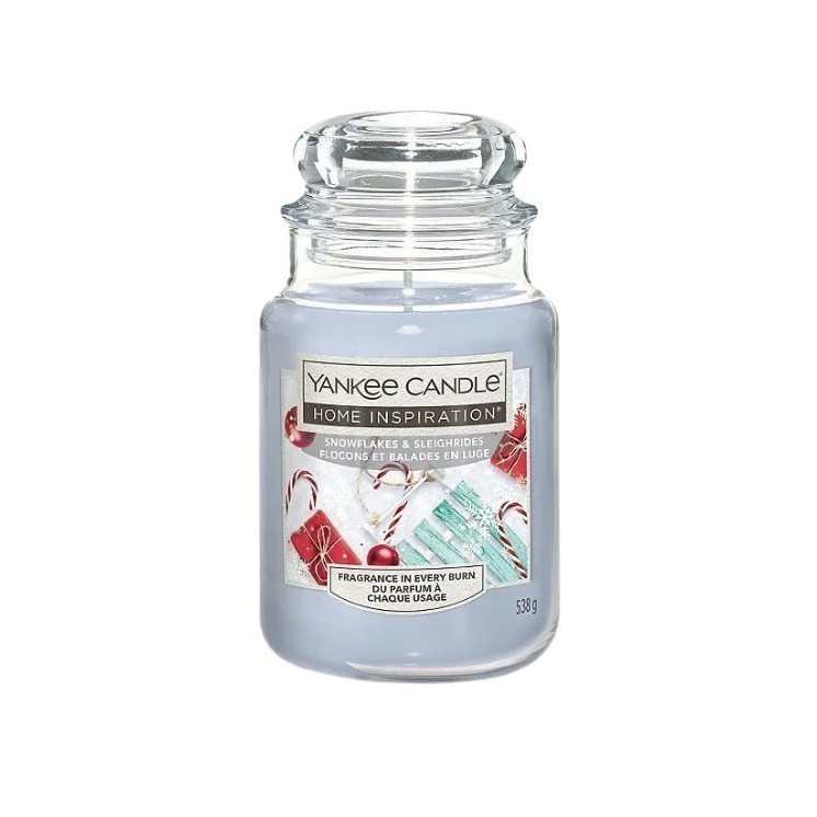 Yankee Candle Scented candle Snowflakes & Sleighrides 538 g