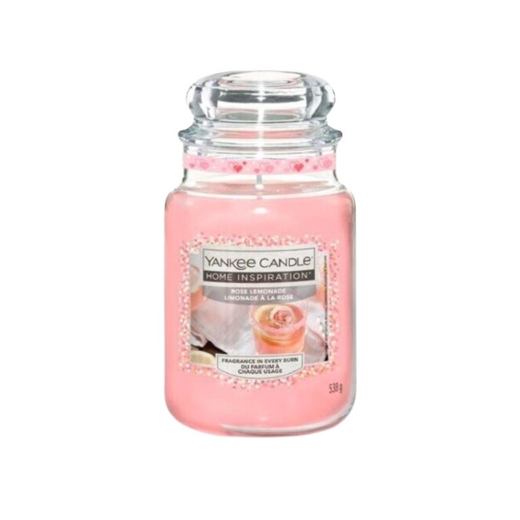 Yankee Candle Rose Lemonade geurkaars 538 gr