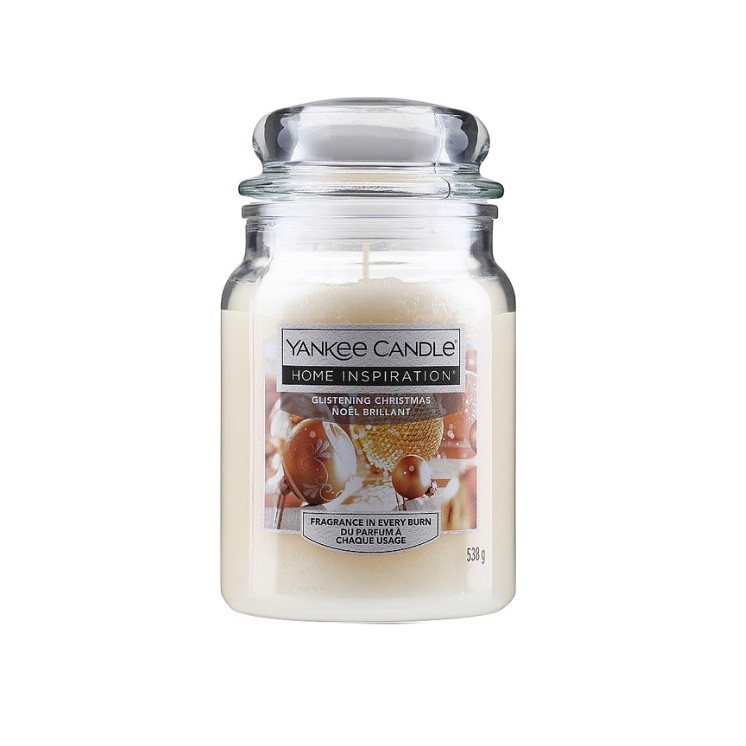 Yankee Candle Świeca zapachowa Glistening Christmas 538 g
