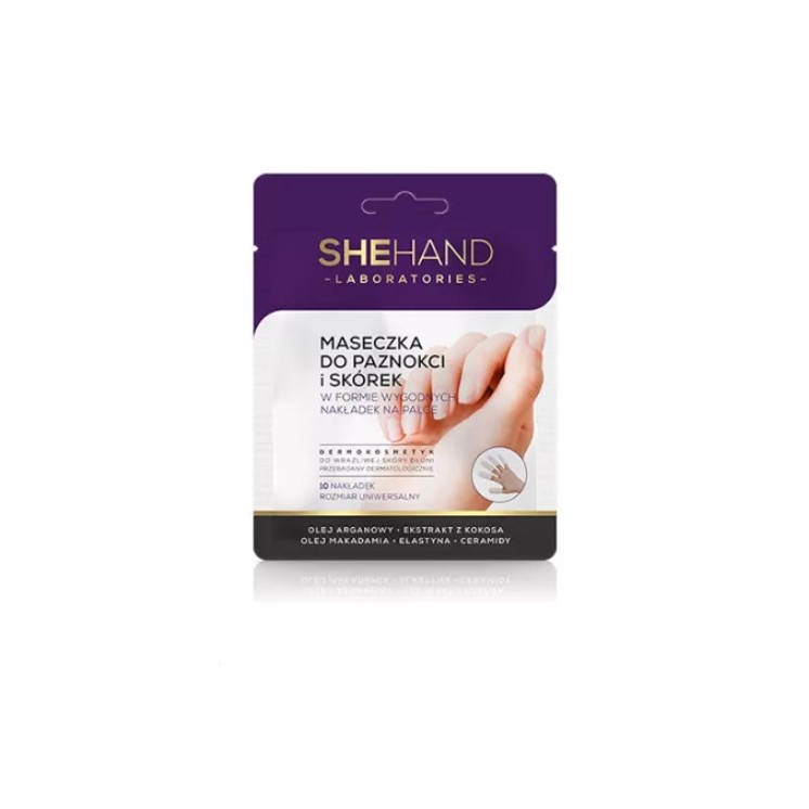 SheHand Mask for nails and cuticles in the form of overlays for fingers 10 pieces