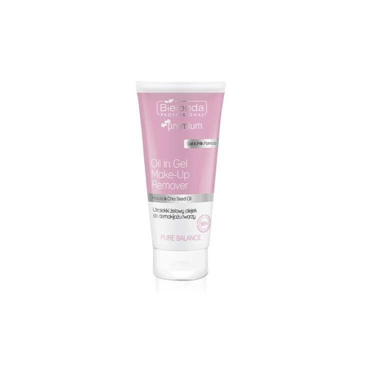 Bielenda Professional Pure Balance ultralekki żelowy Olejek do demakijażu twarzy 150 ml