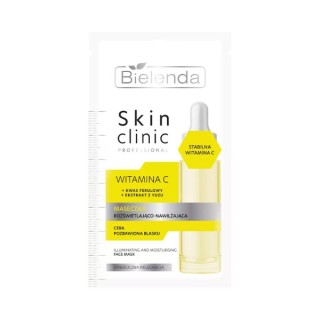 Bielenda Skin Clinic Professional Vitamin C Brightening and moisturizing mask 8 g Bielenda Skin Clinic Professional Vitamin C Brightening and moisturizing mask 8 g