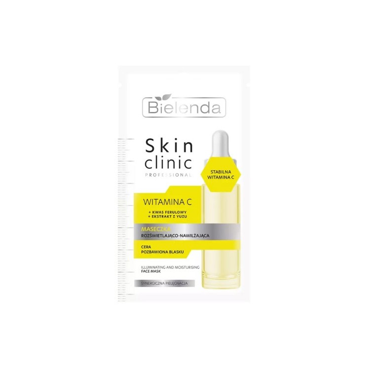 Bielenda Skin Clinic Professional Witamina C Maseczka rozświetlająco-nawilżająca 8 g