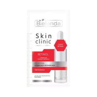 Bielenda Skin Clinic Professional Retinol Maseczka liftingująco-regenerująca 8 g Bielenda Skin Clinic Professional Retinol Maseczka liftingująco-regenerująca 8 g