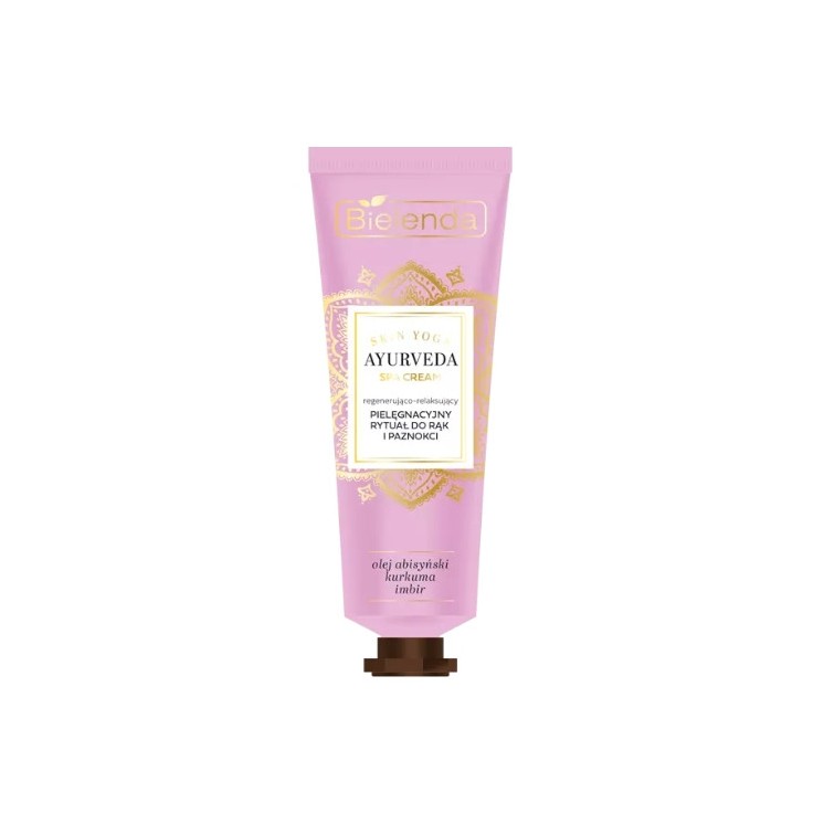 Bielenda Ayurveda Skin Yoga Spa Cream pielęgnacyjny Rytuał do rąk i paznokci regenerująco-relaksujący 50 ml