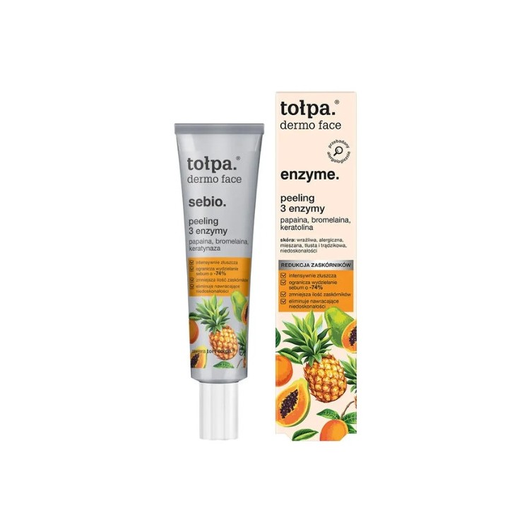 Tołpa Dermo Face Enzyme. Peeling 3 enzymy 40 ml