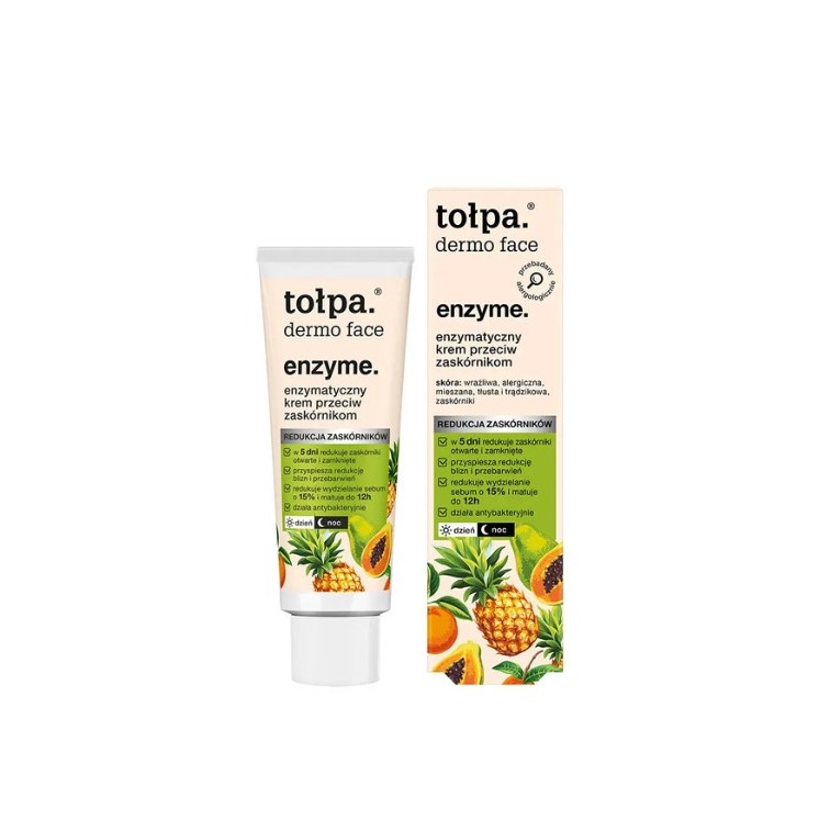 Tołpa Dermo Face Enzyme. enzymatyczny Krem przeciw zaskórnikom 40 ml