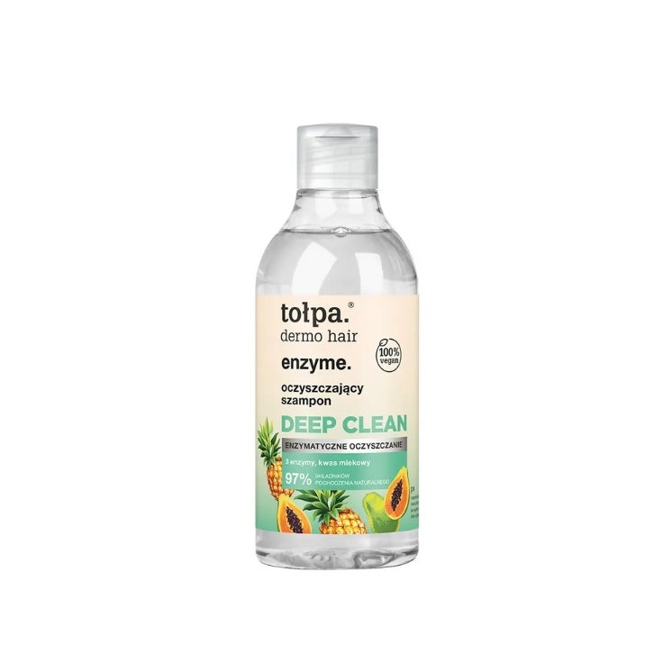 Tołpa Dermo Hair Enzyme. oczyszczający Szampon DEEP CLEAN 300 ml