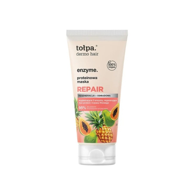 Tołpa Dermo Hair Enzyme. proteinowa Maska REPAIR 200 ml