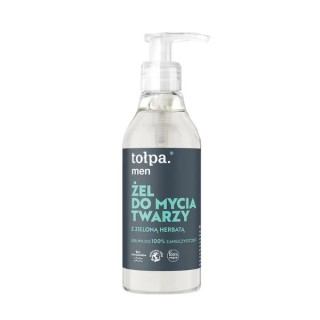 Tołpa Men Żel do mycia twarzy z zieloną herbatą 195 ml Tołpa Men Żel do mycia twarzy z zieloną herbatą 195 ml