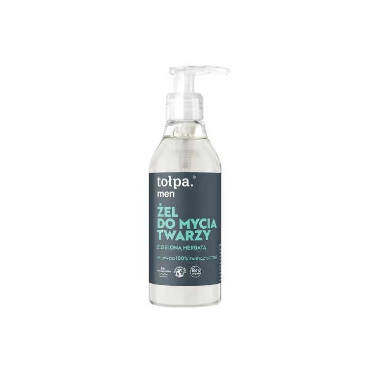 Tołpa Men Żel do mycia twarzy z zieloną herbatą 195 ml