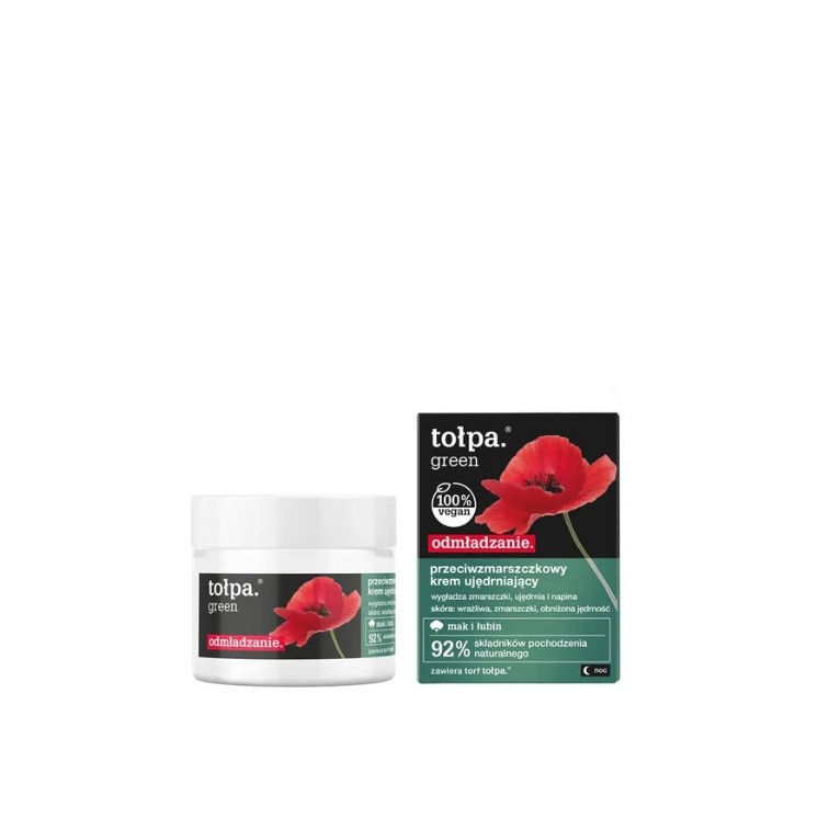 Tołpa Green омолодження. НІЧНИЙ Зміцнюючий крем проти зморшок 50 мл