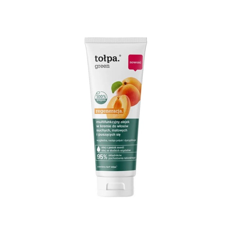 Tołpa Green regeneratie. Multifunctionele Olie in Crème voor Droog, Dof en Kroeshaar 125 ml