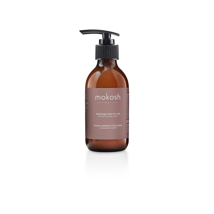 Mokosh nawilżający Lotion do ciała Drzewo sandałowe z bursztynem 200 ml