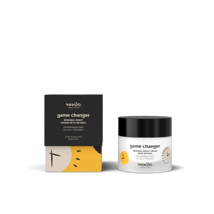 Resibo Game Changer odnawiający Krem na noc z Retinolem 30 ml