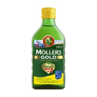 Норвезький риб'ячий жир Moller's Gold 250 мл
