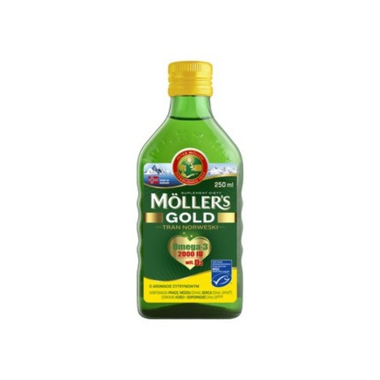 Moller's Gold Tran norweski 250 ml