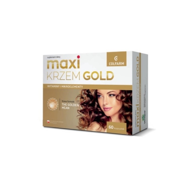 Maxi Krzem Gold 60 kapsułek
