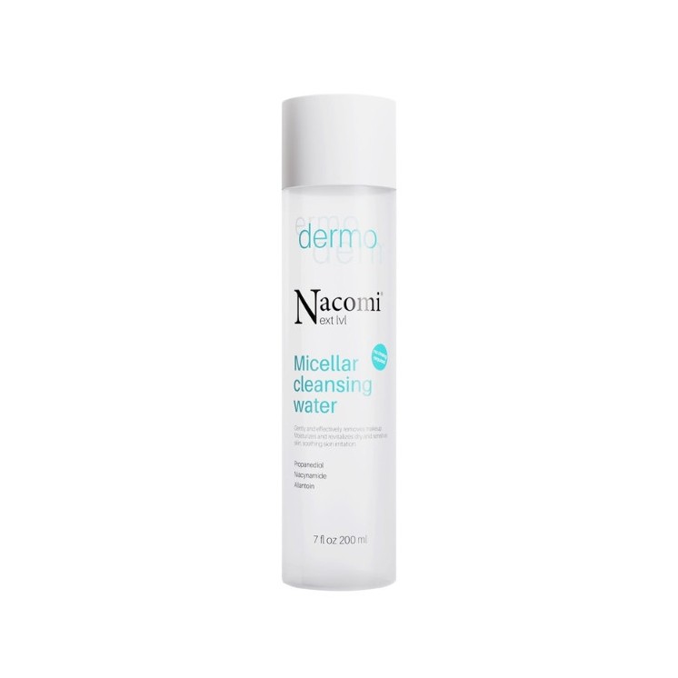 Nacomi Next Level Dermo Micellaire vloeistof voor de droge en gevoelige huid 200 ml